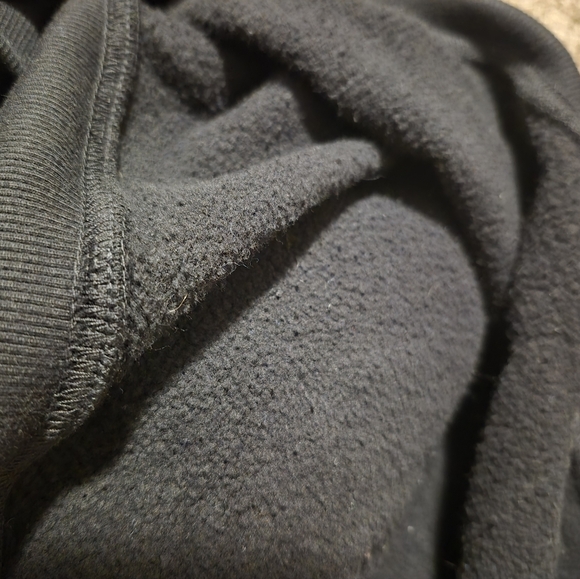 Joah Brown French Terry oversized black sweatshirt pullover - Picture 9 of 11